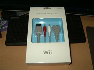 Wii D端子ケーブル
