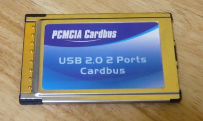 PCMCIA > USB2.0カード