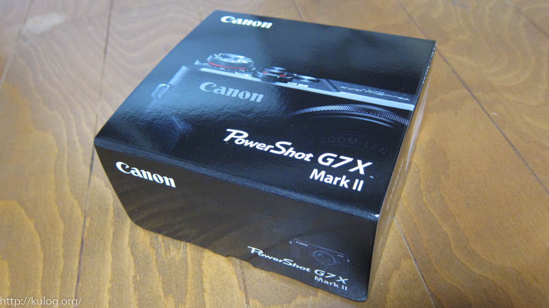 PowerShot G7X MarkII