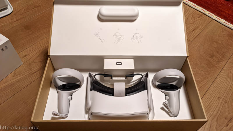 Oculus Quest 2とエリートストラップ、Oculus Link Headset Cable3点セット