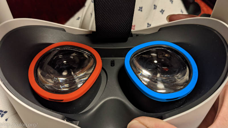 Oculus Quest 2 用レンズ傷防止リングをつけてVRsatileを使ってみた
